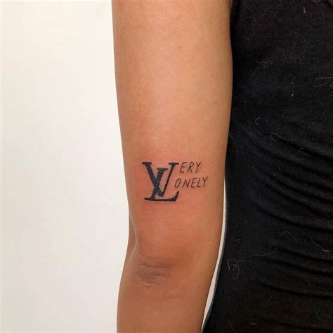 lv monogram tattoo|lv tattoo designs.